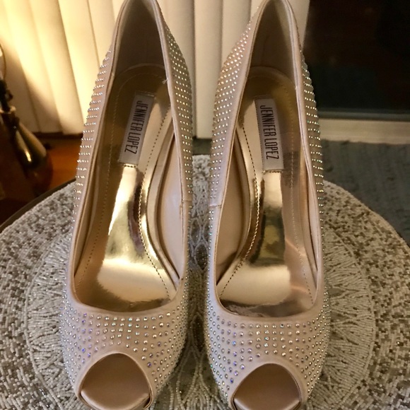 Jennifer Lopez Shoes - Jennifer Lopez Crystal Pumps